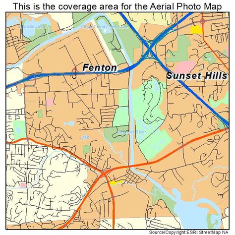 fenton missouri map|where is fenton missouri.